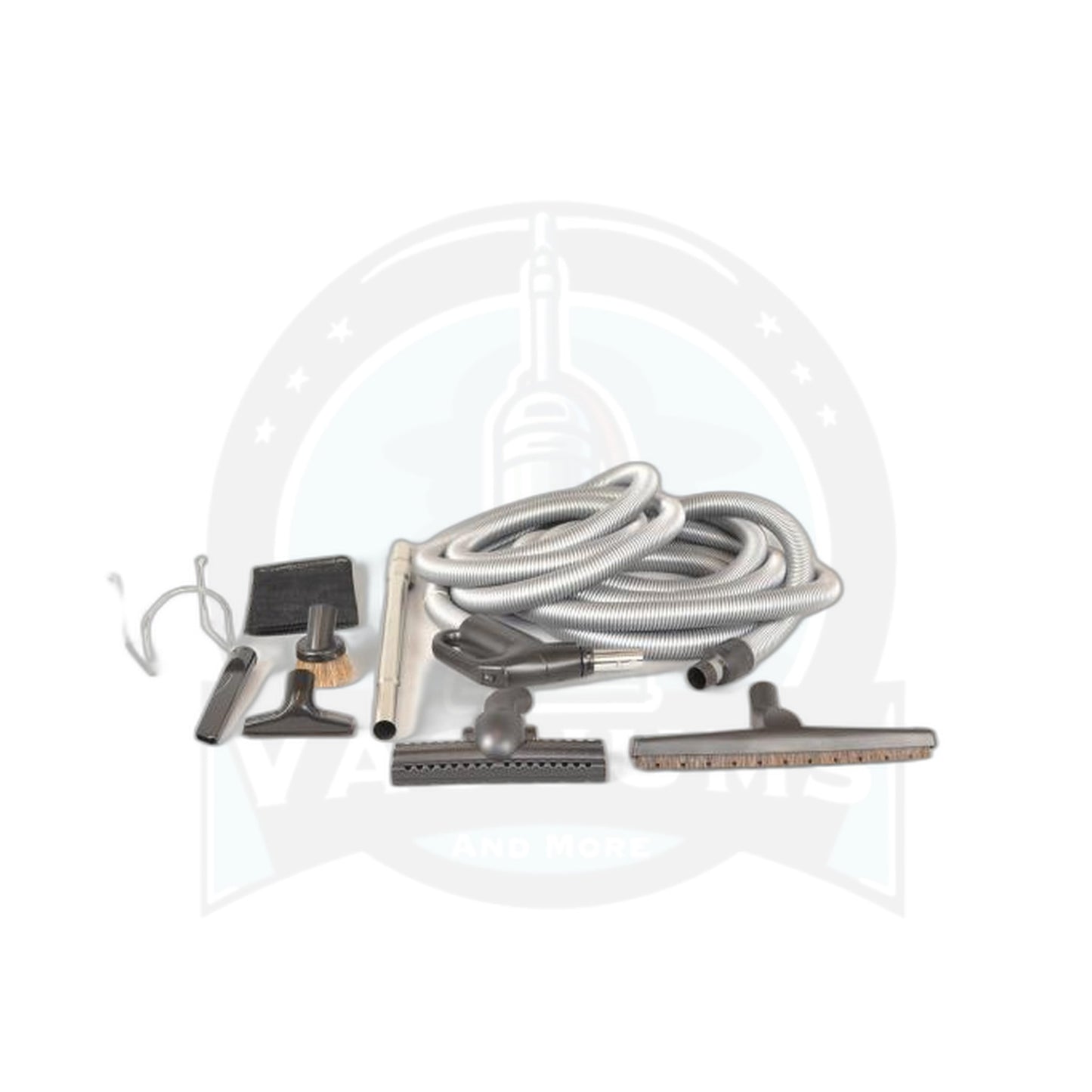 Central Vacuum Tool Kit with 35 Foot Hose, Telescopic Wand and 14 Inch Floor Tool