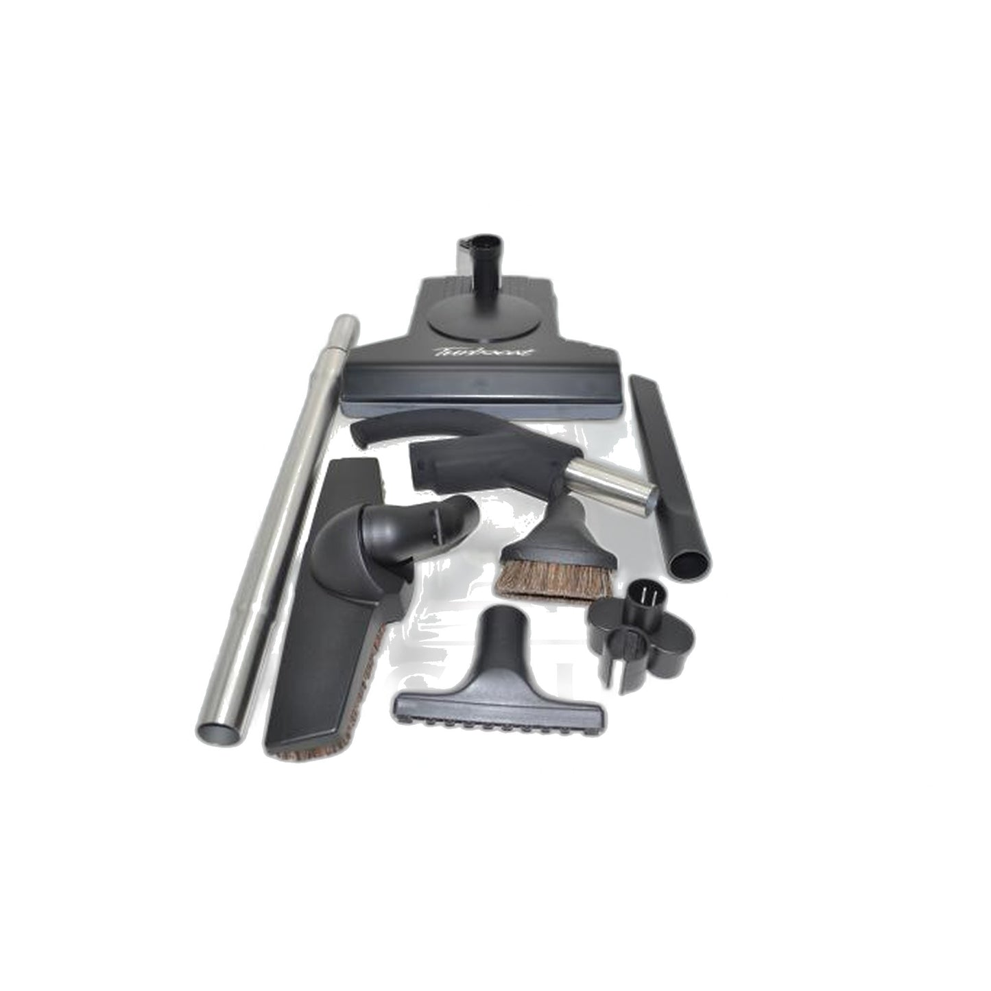 Hide-A-Hose T210 Central Vacuum Kit Black with Tools - No Hose