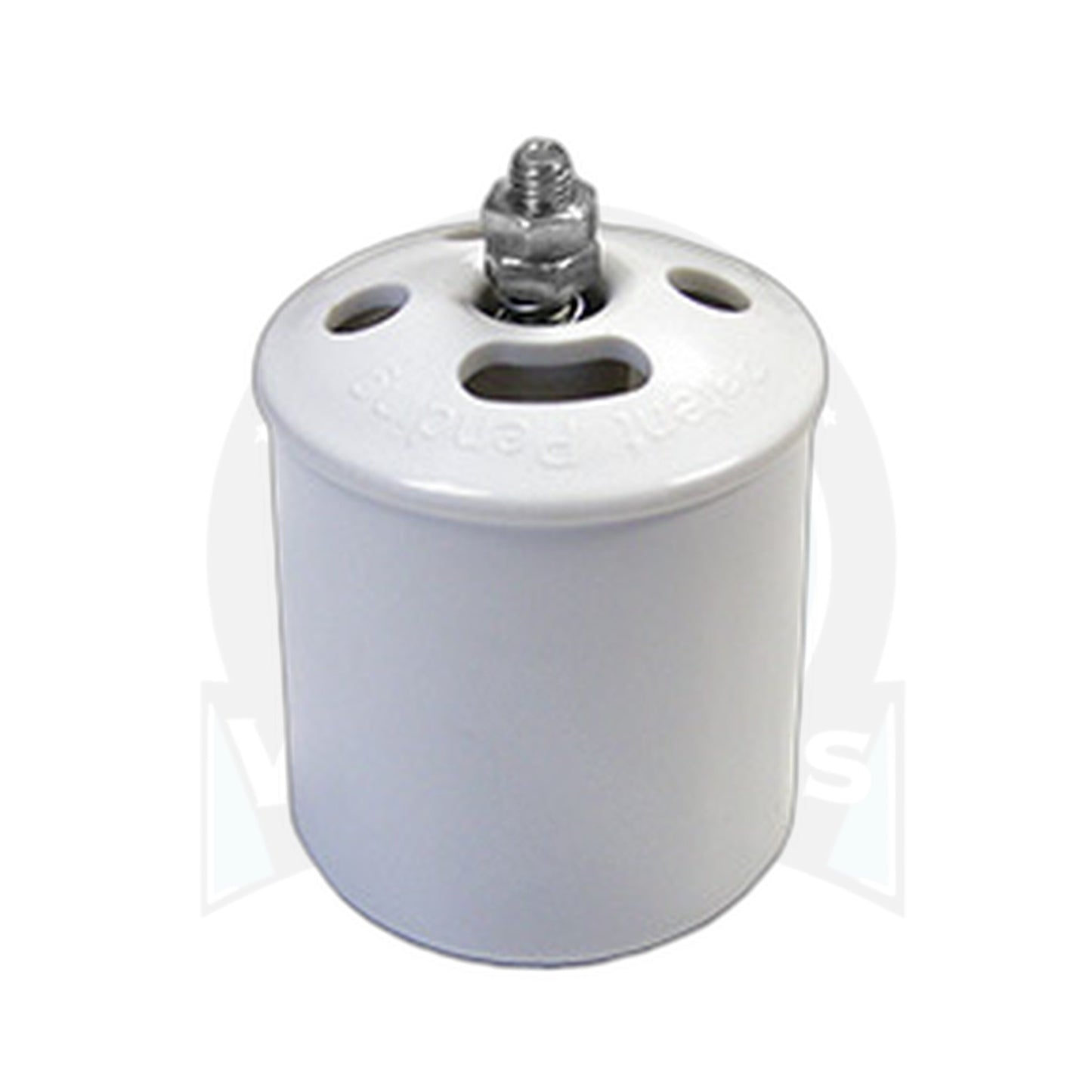 Central Vac Air Relief Valve, White - Motor Protection Component