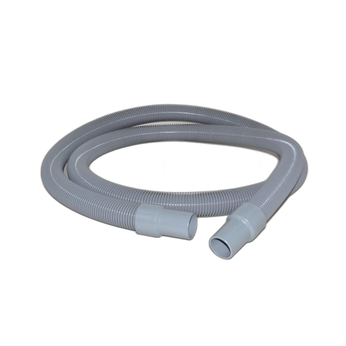 Commercial Crushproof Vacuum Hose 1-1/2 x 10 Foot Gray with Cuffs