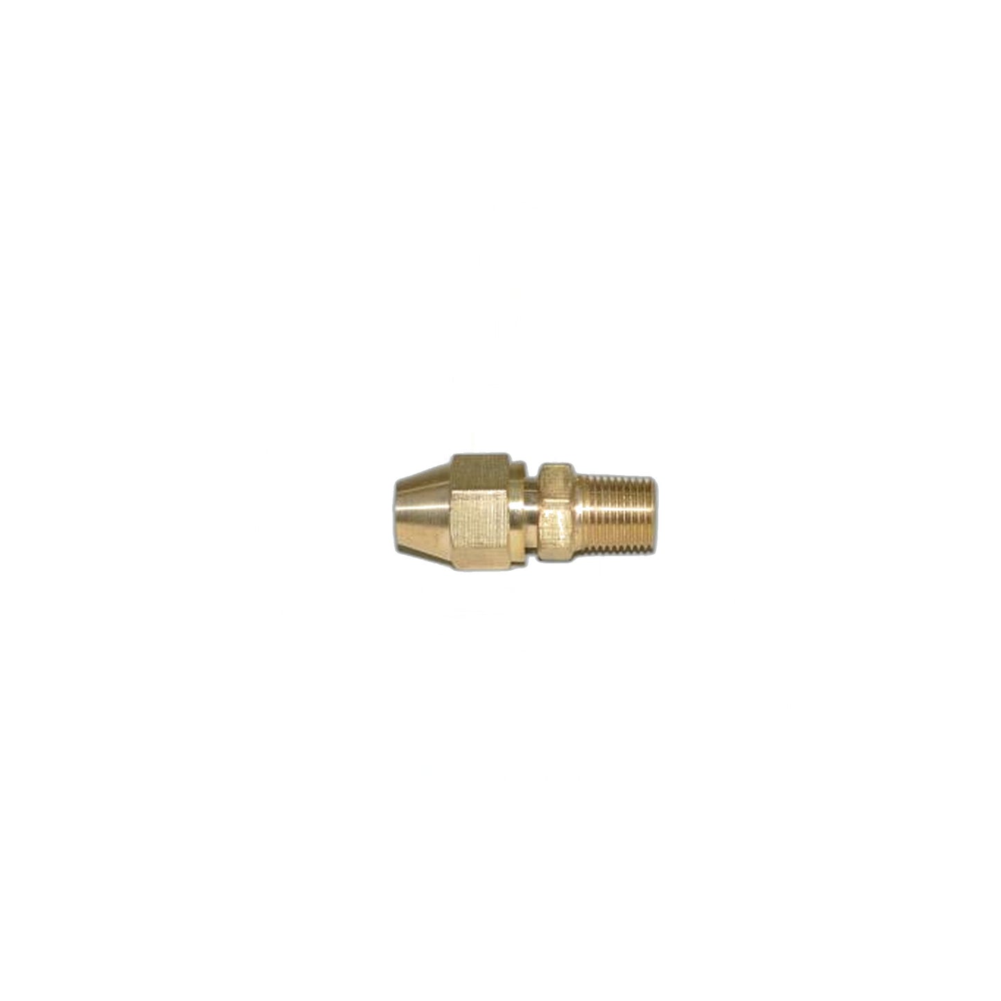 Brass Compression Fitting 1/8" x 1/4" for Commercial Detail Tool