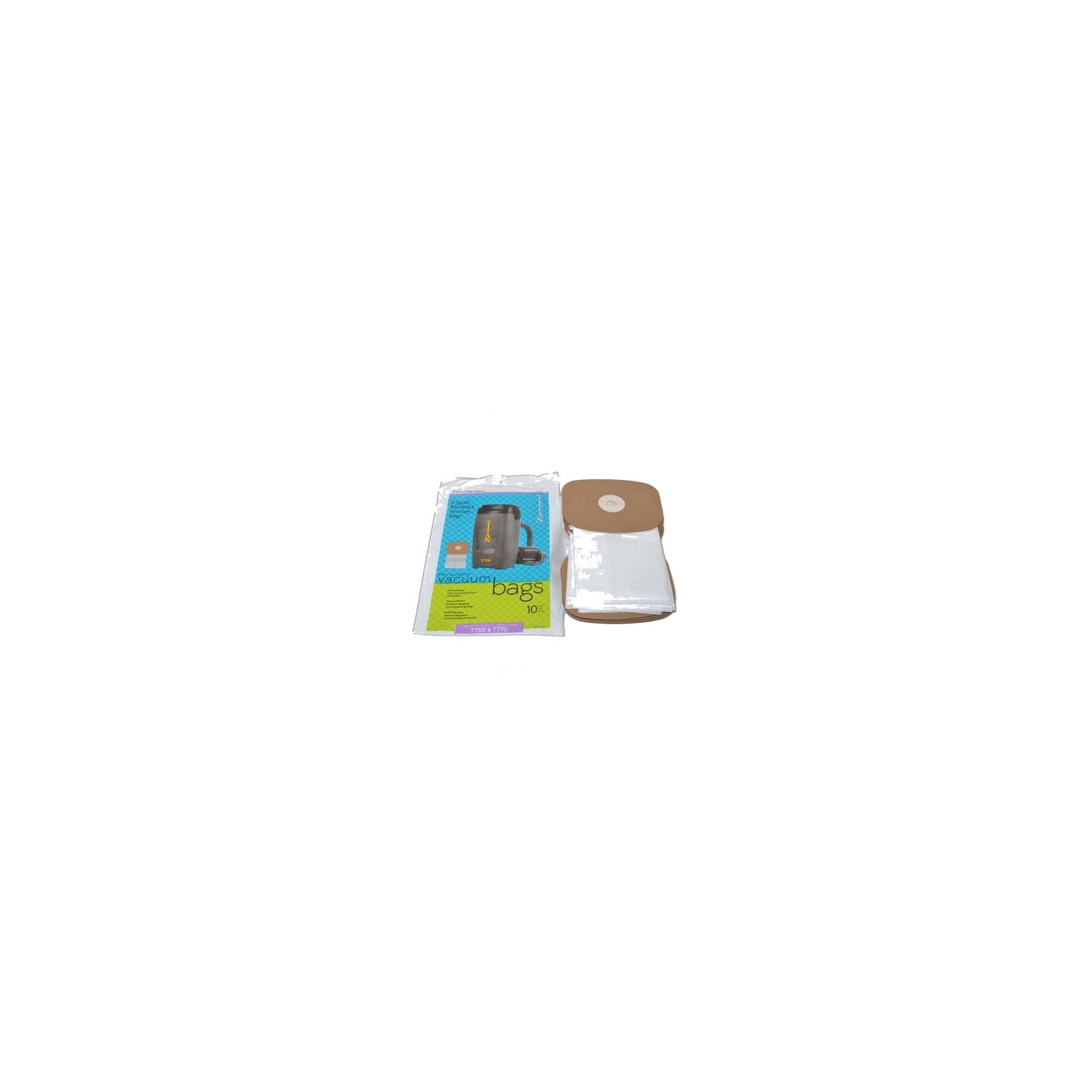 Titan T750 Backpack Allergen Paper Bags - 10 Pack