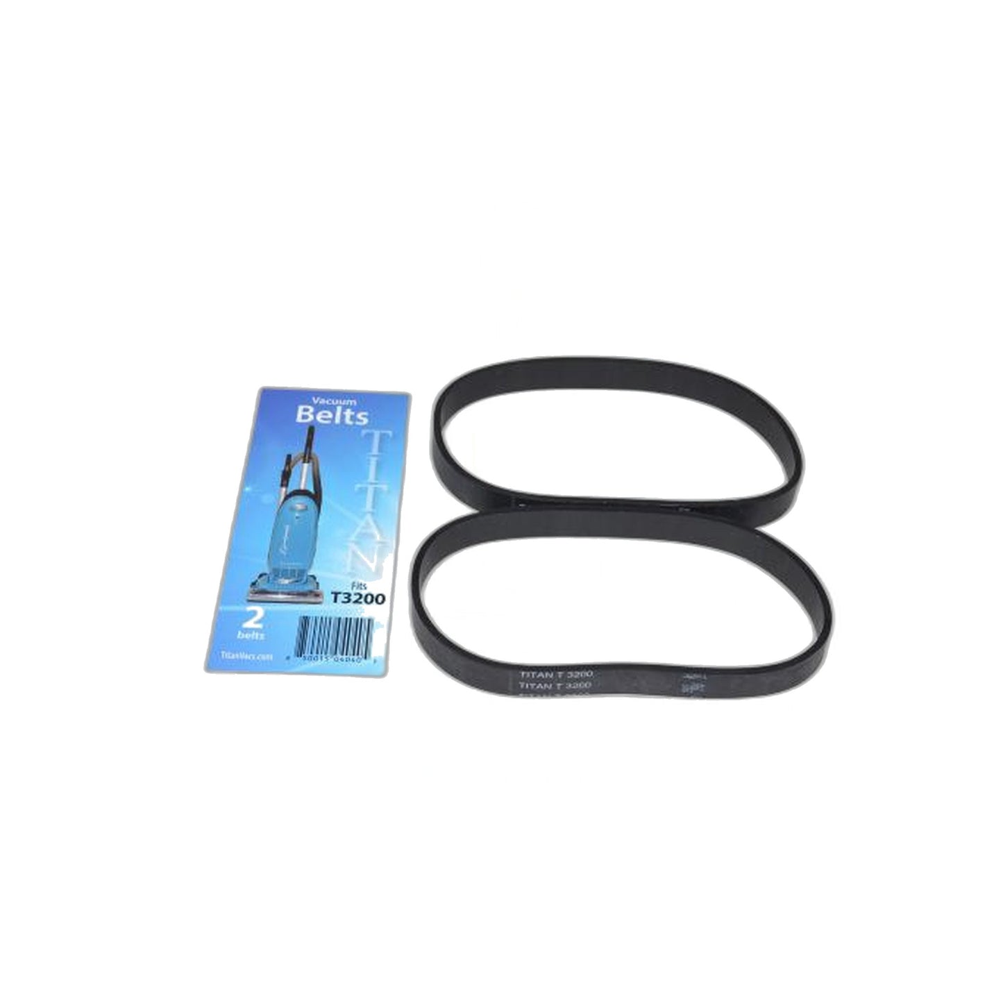 Titan T3200 Upright Vacuum Flat Belt 2-Pack