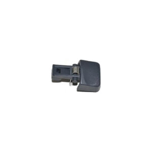 SEBO Swivel Neck Release Button with Leaf Spring — Gray Black