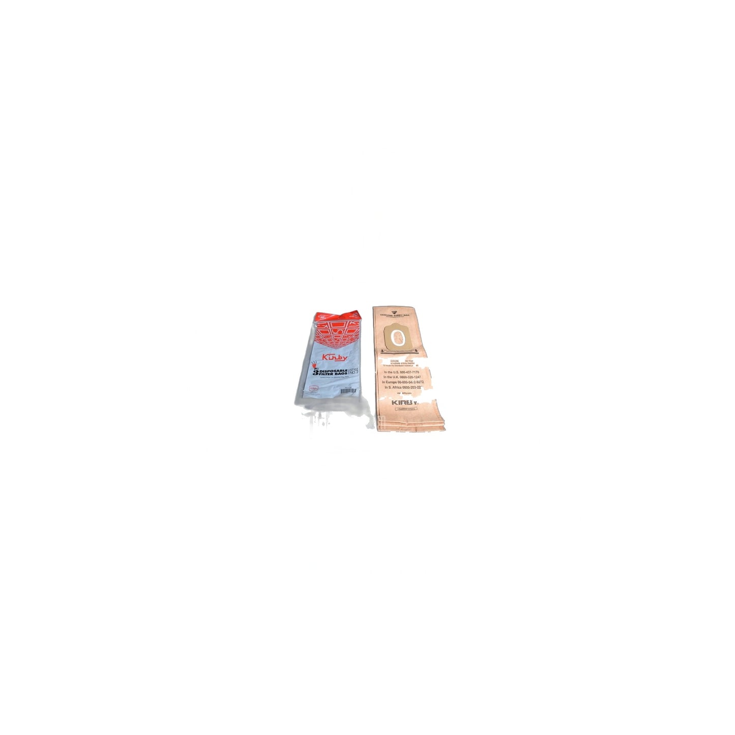 Kirby Heritage I Upright Paper Bags - #2, 3 Pack