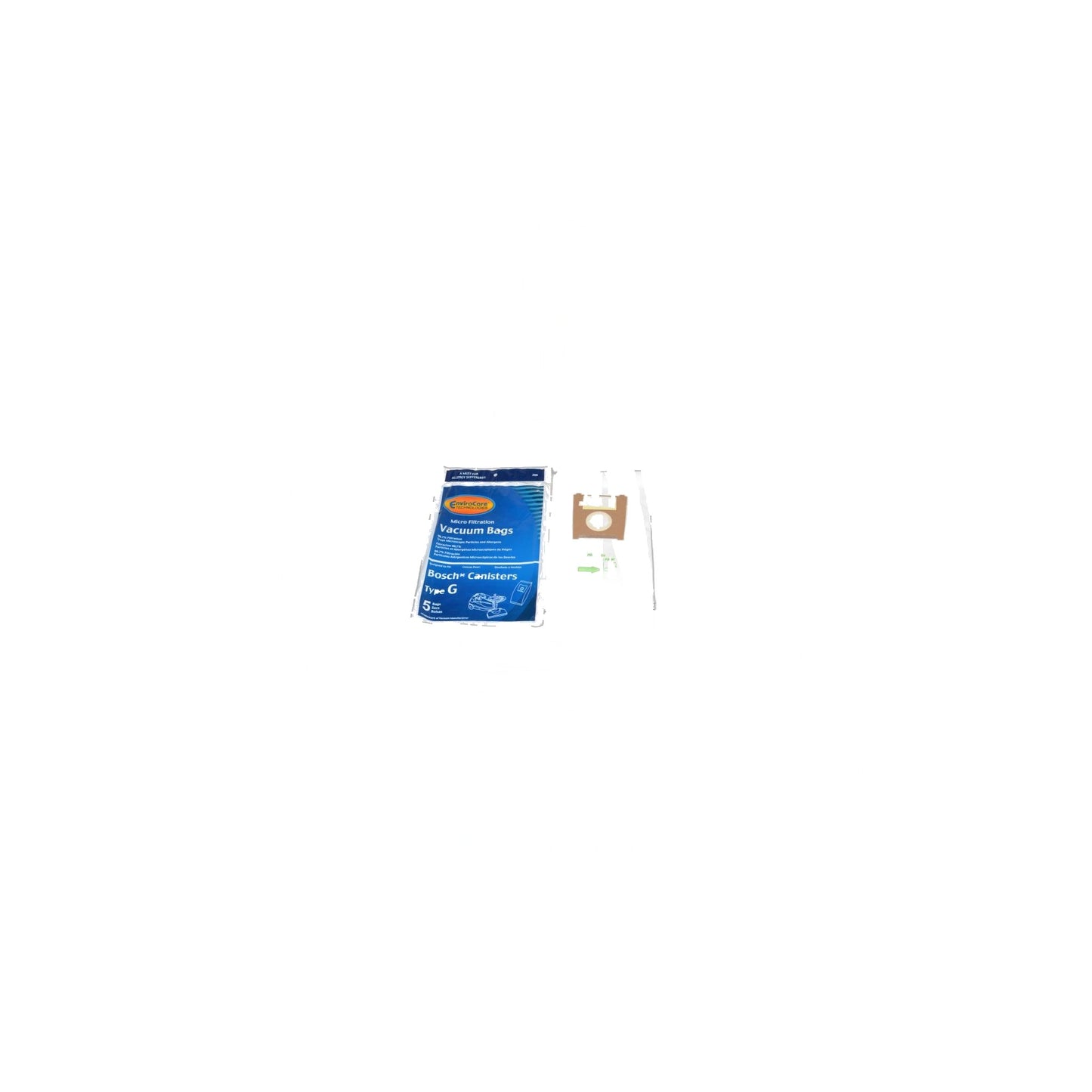 G Compact Canister Paper Bags - Bosch Microfiltration (5-Pack)