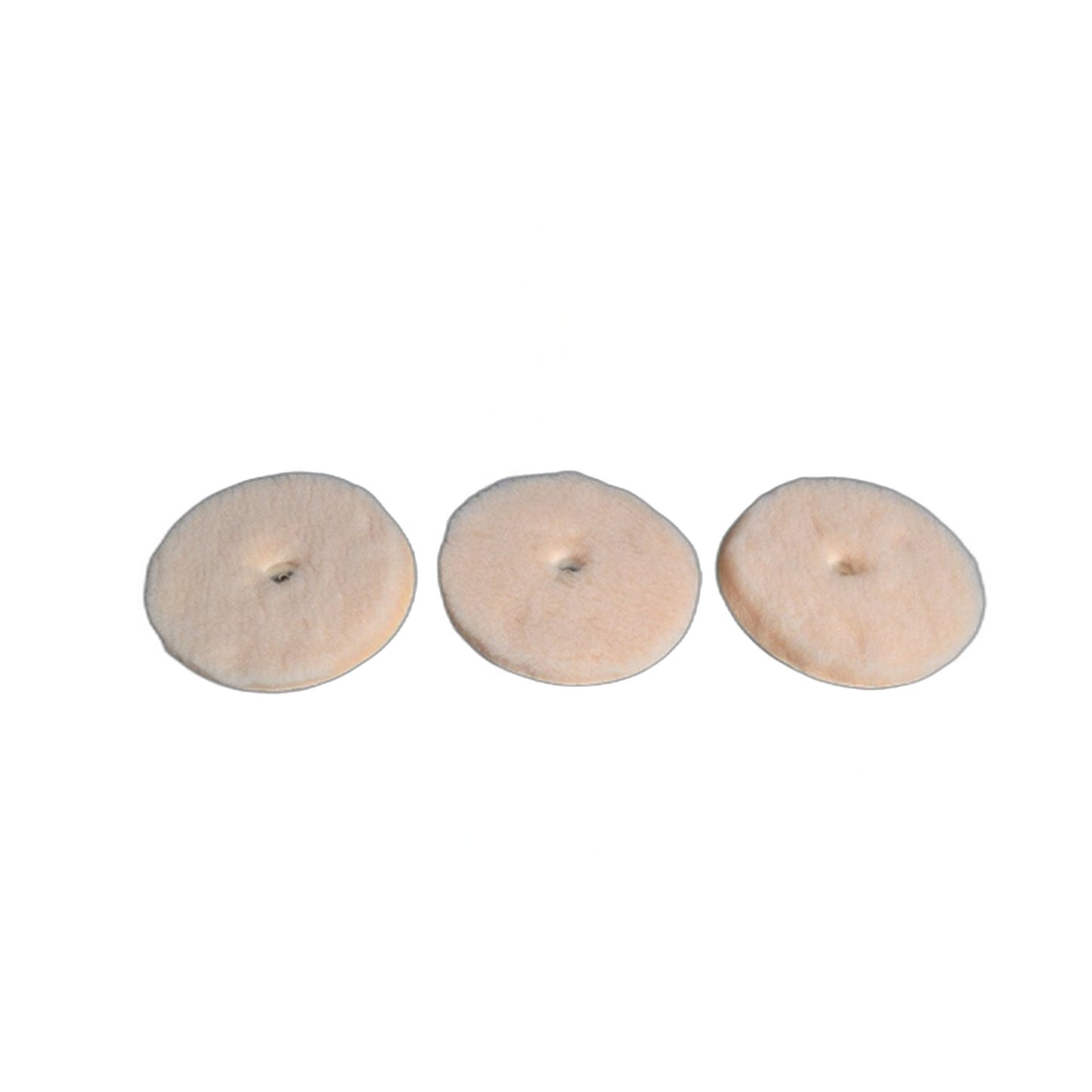 Electrolux Lambswool Polisher and Shampooer Pads 3-Pack with Snaps