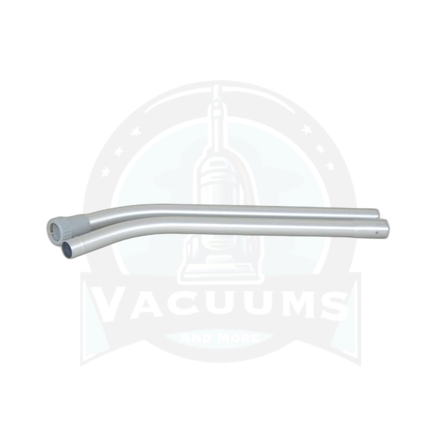 2-Piece Aluminum Wand with Button - 1-1/2" x 56" - Vacuums and More