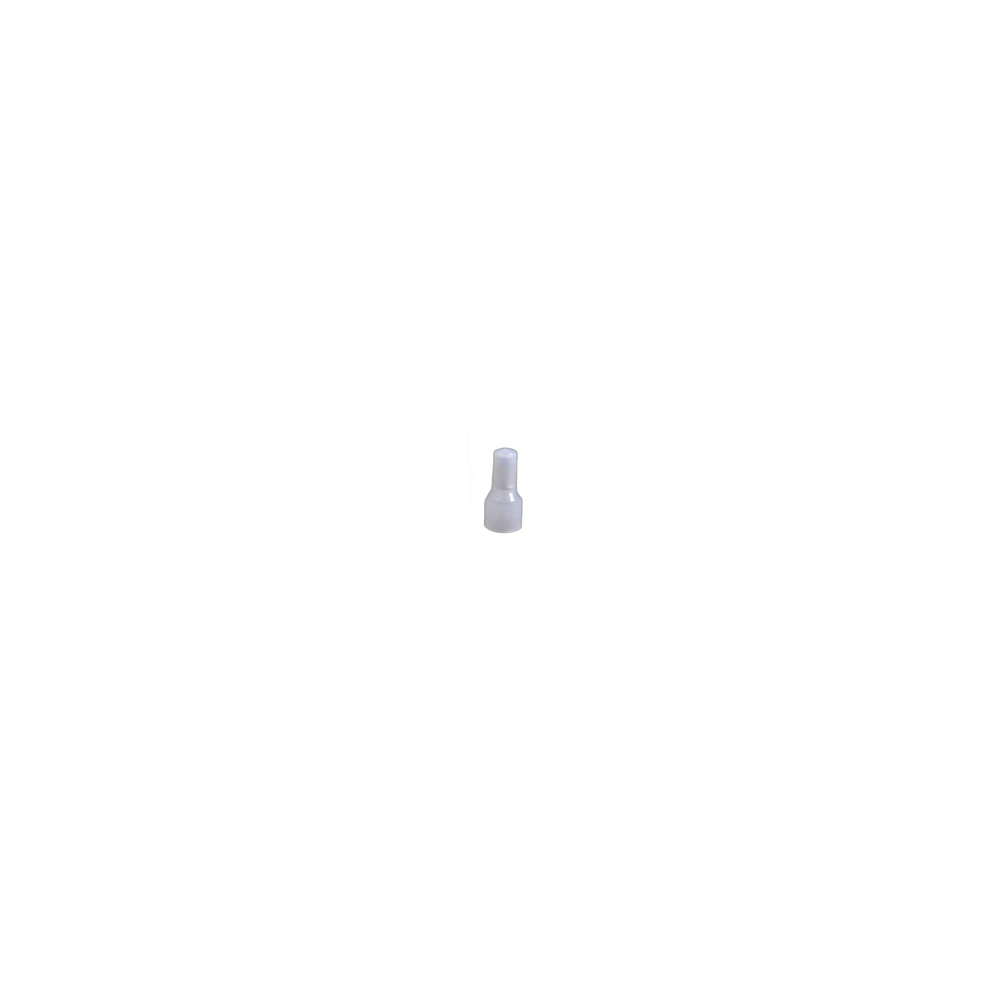 Connector - Plastic Cap with Metal Insert, 17/18 Gauge