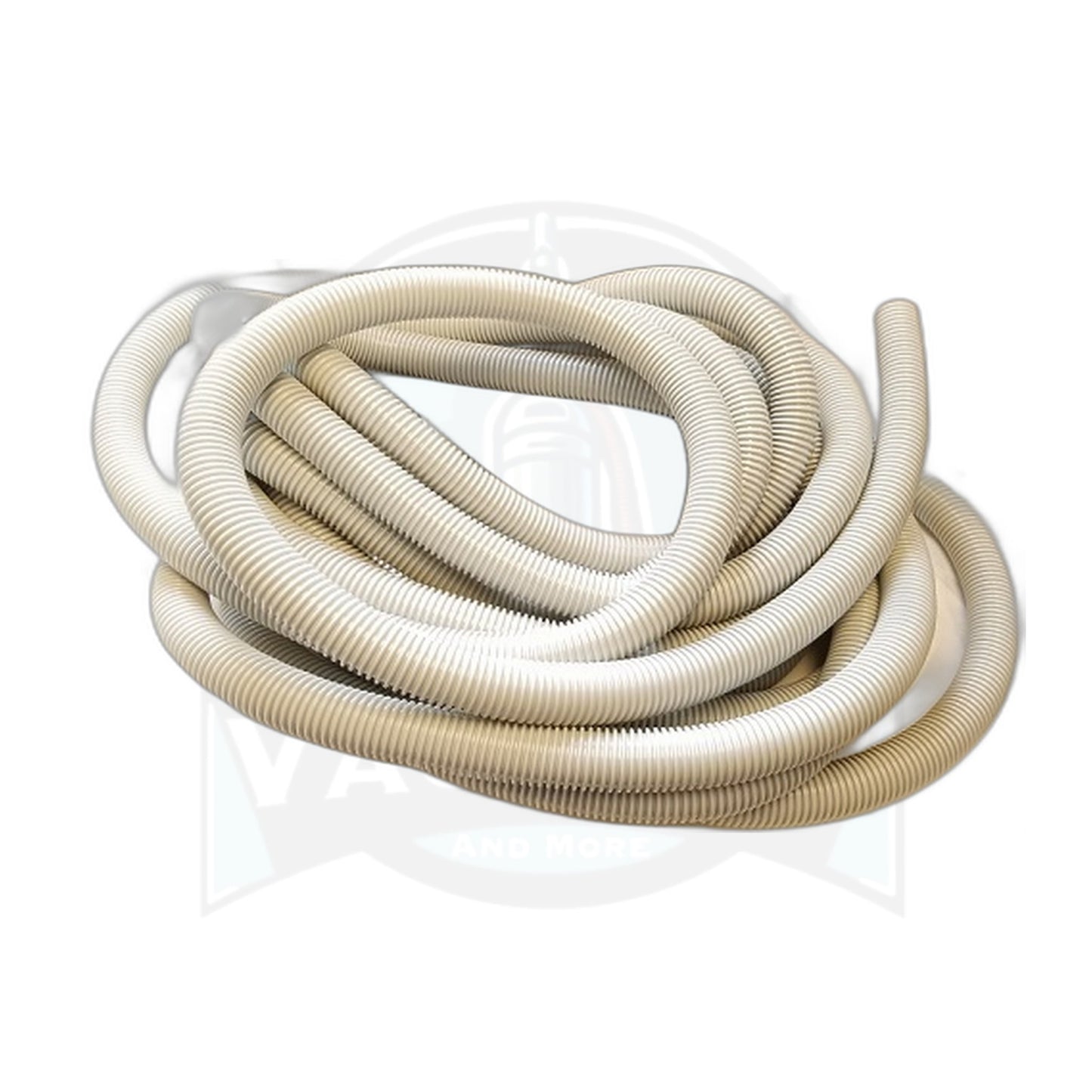 30 Ft x 1-1/4" Crushproof Vacuum Hose, Light Grey - Universal