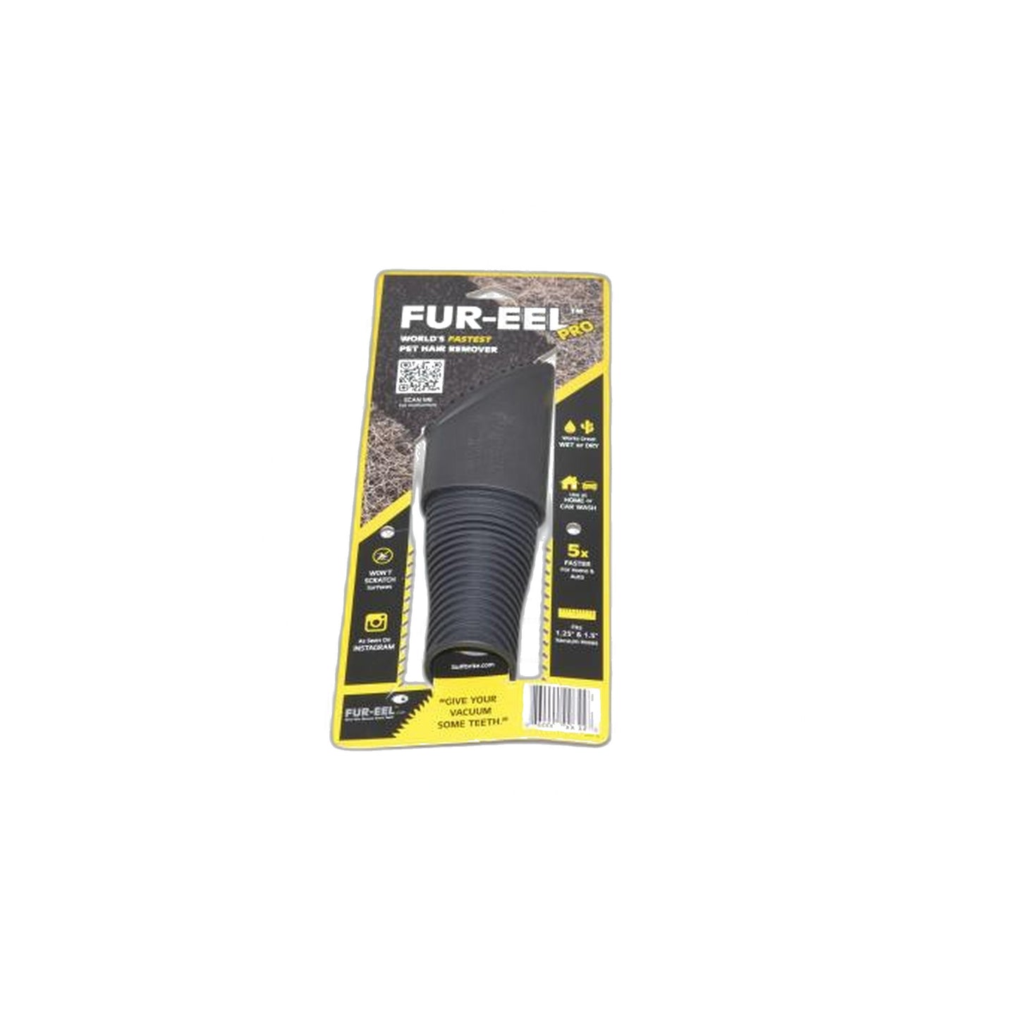 Fang and Fur-Eel Pro Pet Hair Tool 1-1/4" - Fit All Vacuums