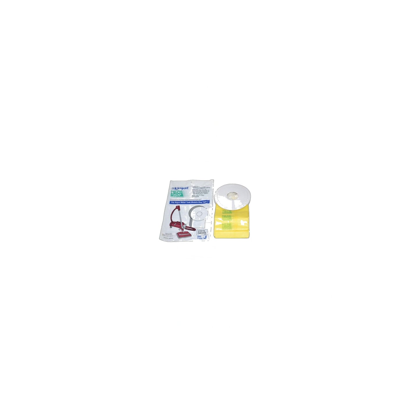 Royal Type J HEPA Paper Bags - Tank/Pony, 3 Pack