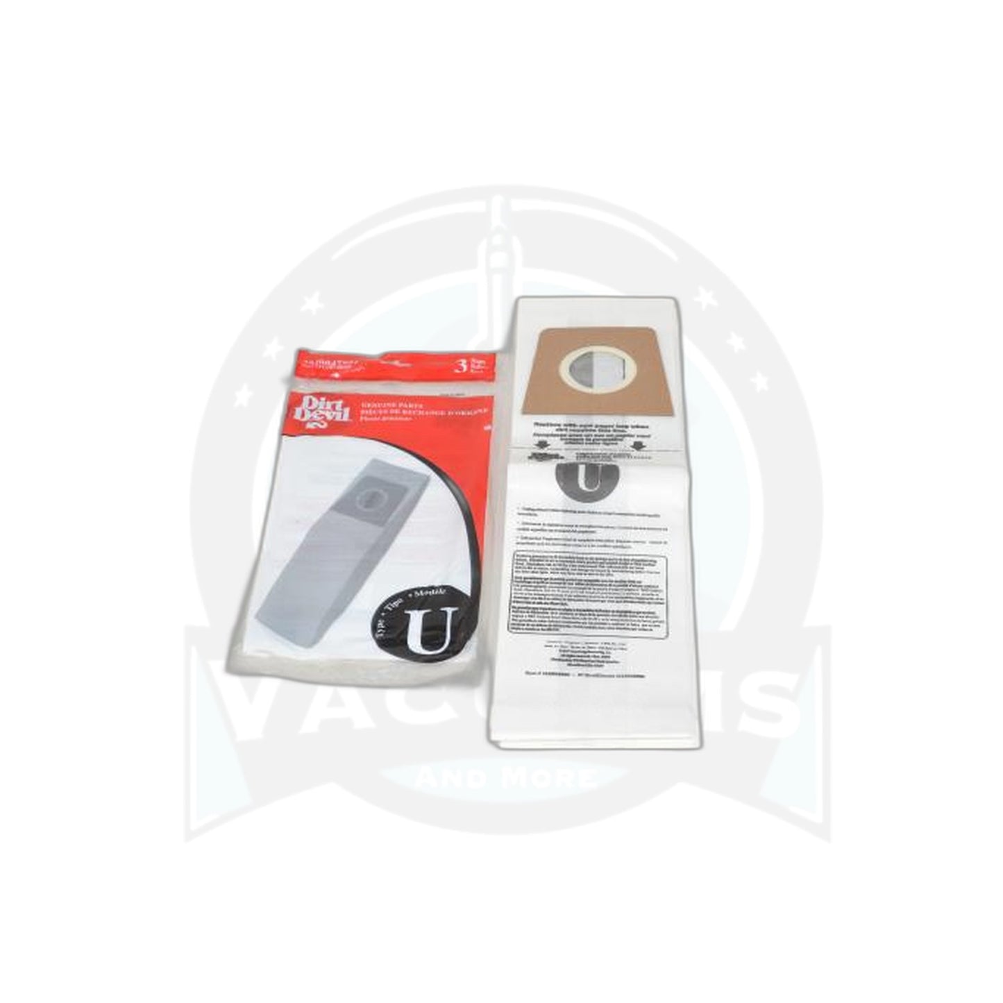 Royal U Upright Paper Bags Dirt Devil - 3 Pack - Dirt Devil