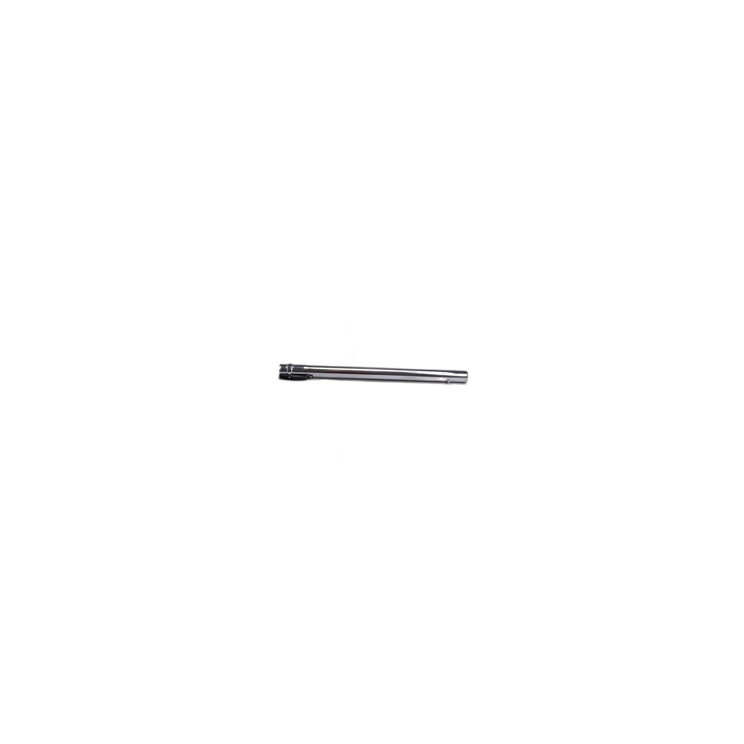 Hoover One-Piece Chrome Metal Wand with Button Lock Pin - Canister Models