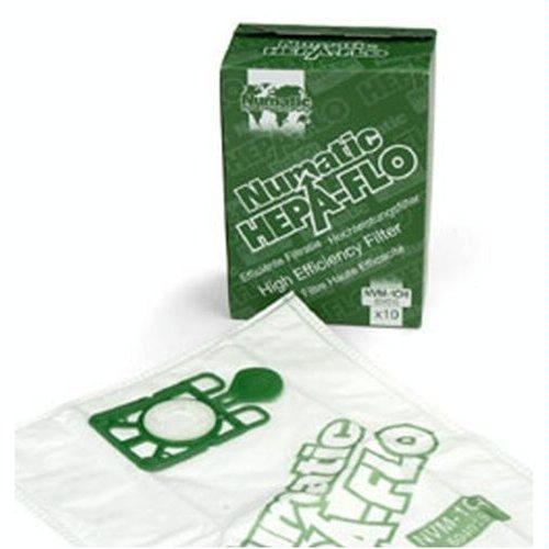 Numatic 604016 NVM-2BH HepaFlo Bags, 10-Pack
