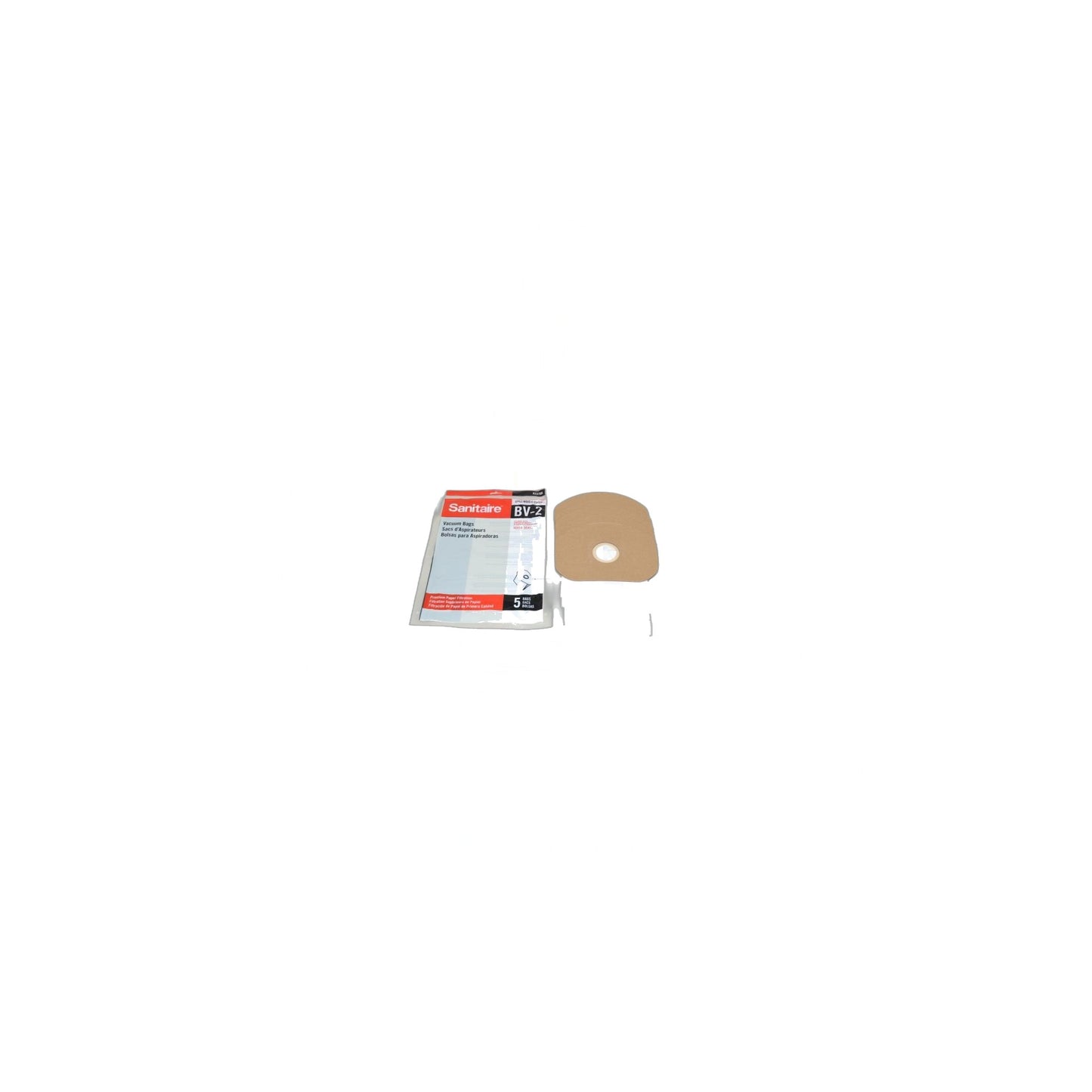 Sanitaire PAPER BAGS- Sc412A, 5Pk,Bv-2,Backpack - FIT'S CARPET PRO SC-BP1 & POWER FLITE BF600BP