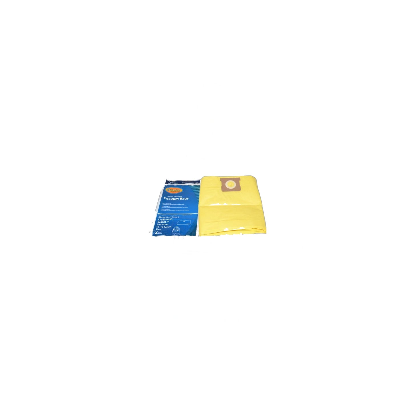 Micro-Filtration Paper Bags - Shop-Vac 10-14 Gallon (2-Pack)