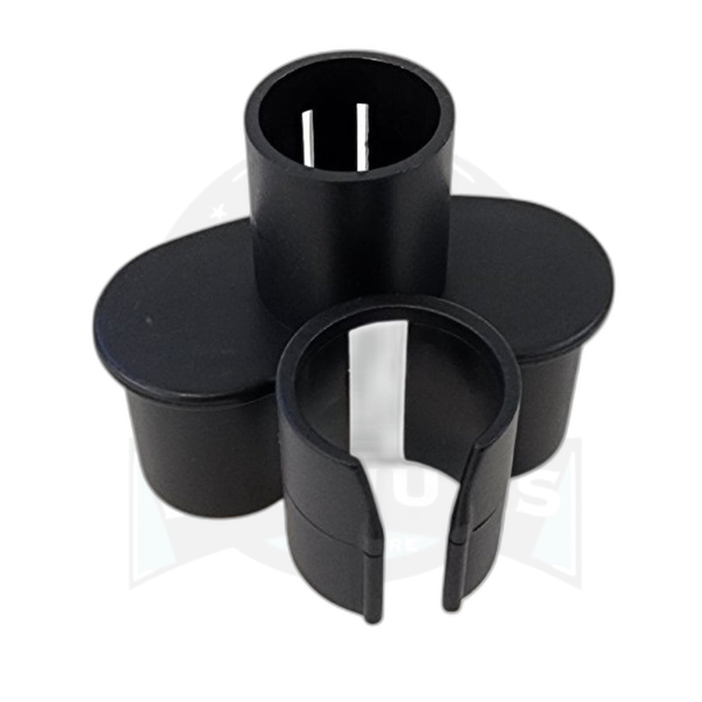 Clip-On Wand Attachment Caddy for Vacuum Tools, Black