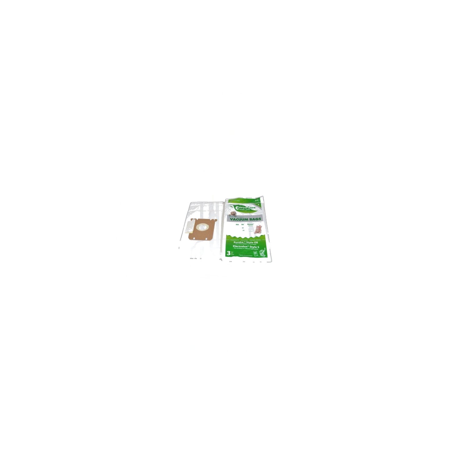 Electrolux Oxygen Canister Allergen Paper Bags - 3 Pack