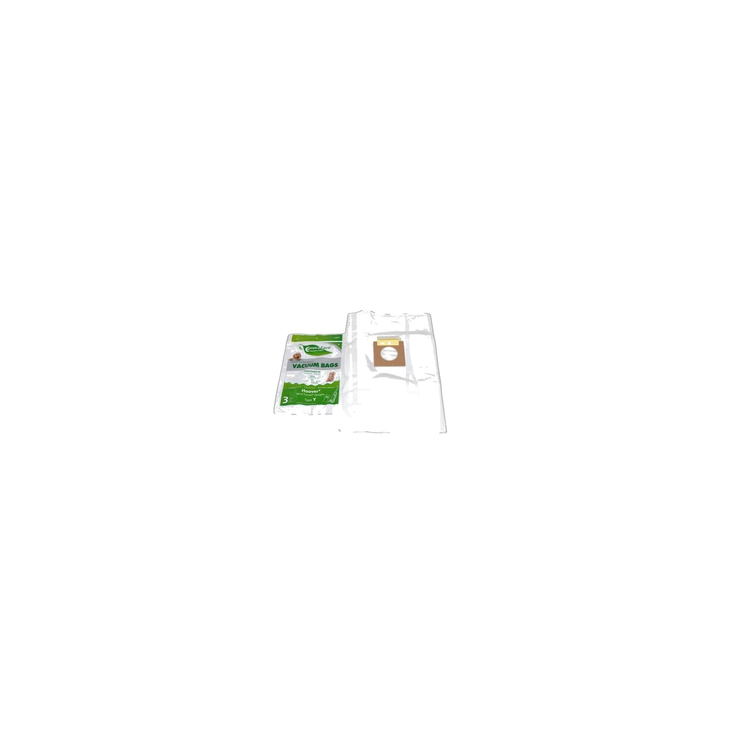 Hoover Style Y Vacuum Bags Allergen Filtration - 3 Pack