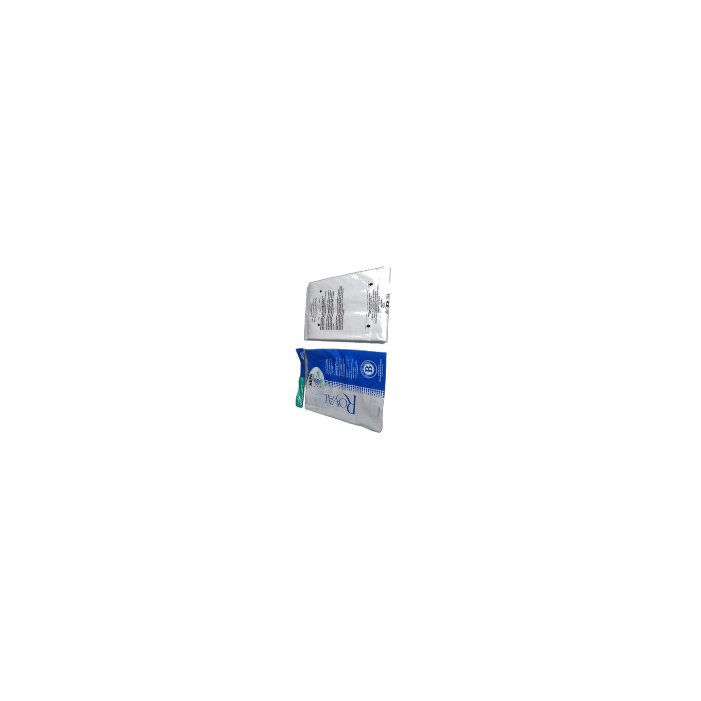 Royal Upright Paper Bags-B HEPA Cloth - 2 Pack