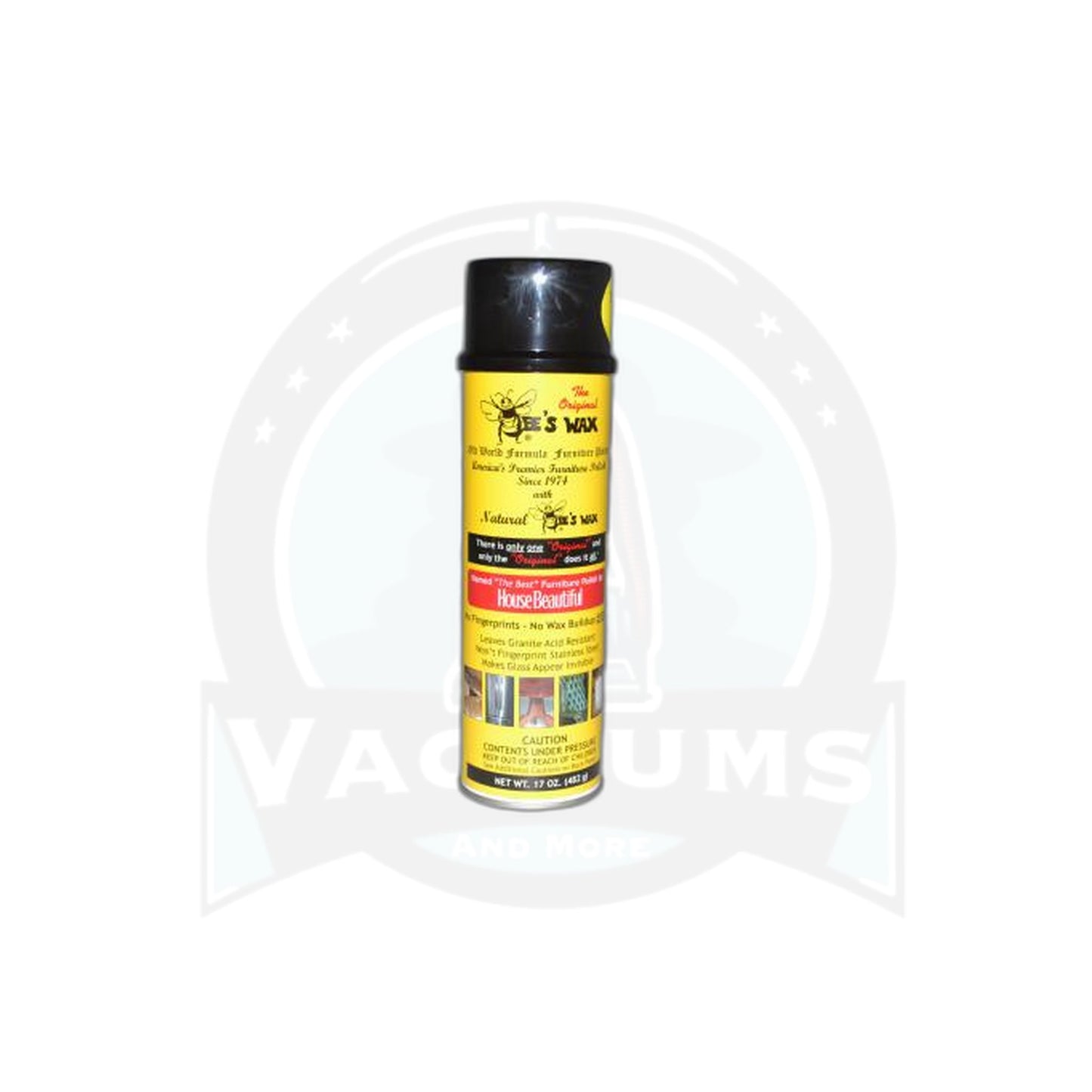 Polish - Bees Wax, 17oz Aerosol Spray - Vacuums and More