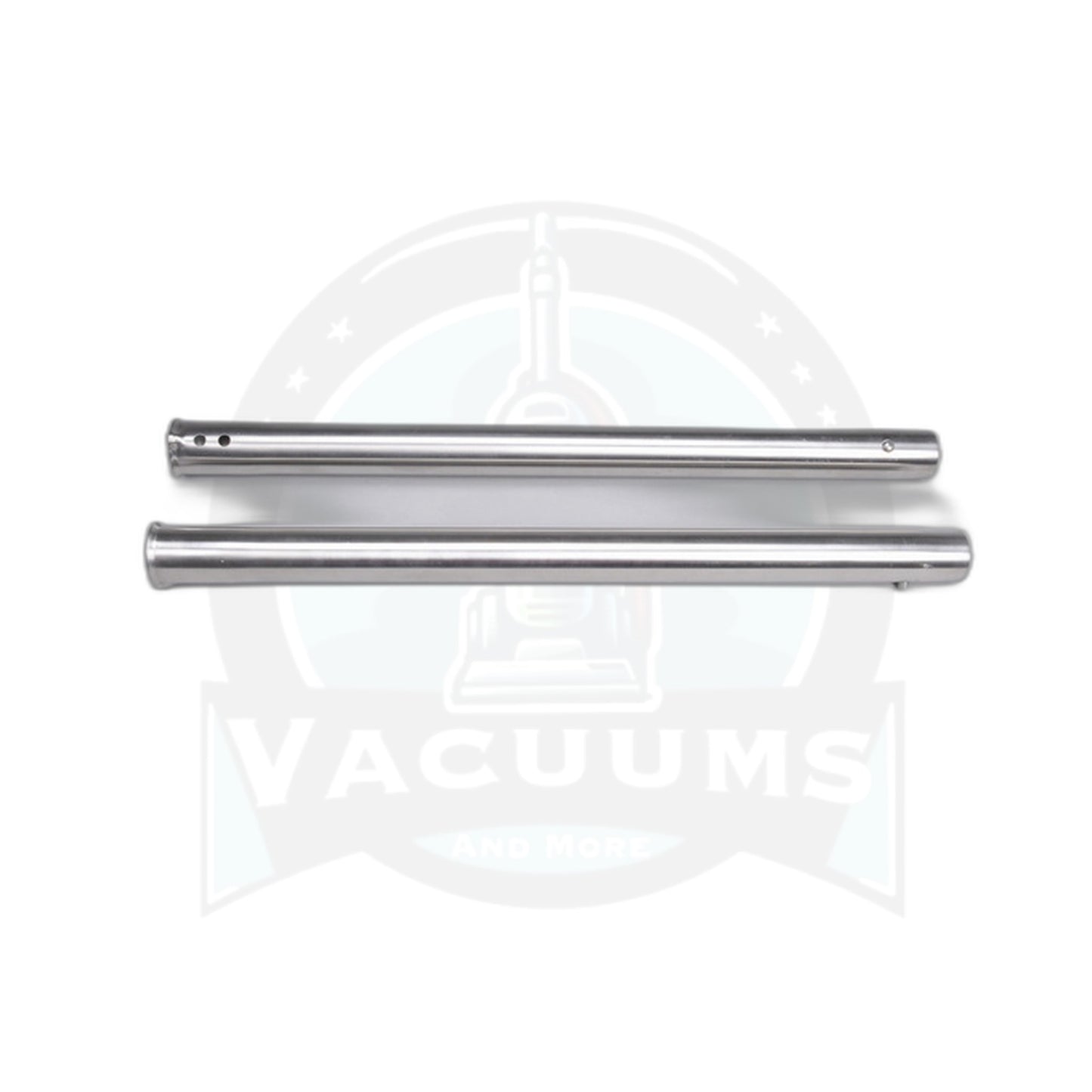 NuTone Chrome Button Lock Wand Set - Central Vacuum (Set of Two, 19" Each)