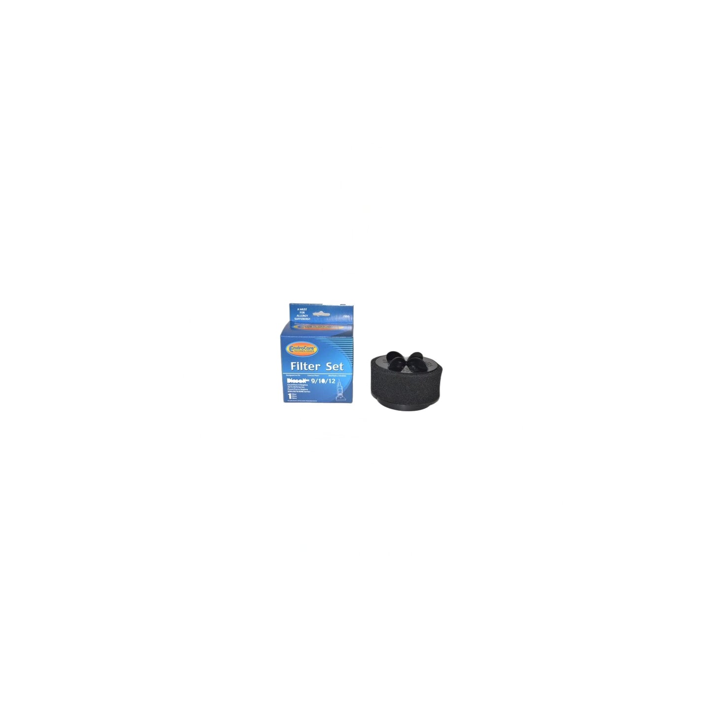 Bissell Upright Filter - HEPA & Foam, 9, 10, 12, 16 - 4 Fins