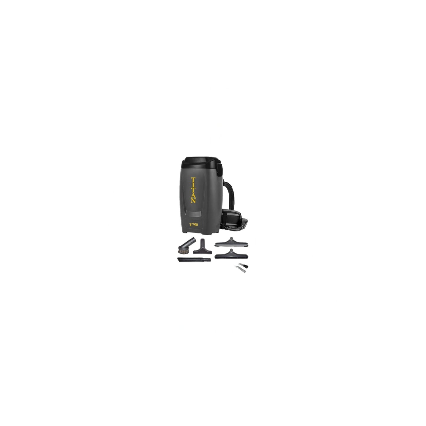 Titan T750 Corded Backpack Vacuum - 6 Qt with Deluxe Tools