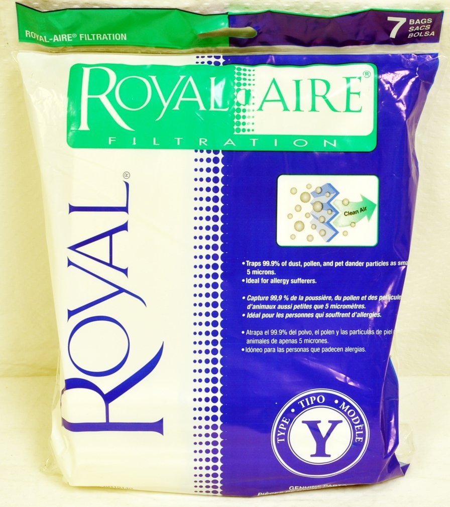 Royal Type Y Royal-Aire Bags AR10140, 7-Pack
