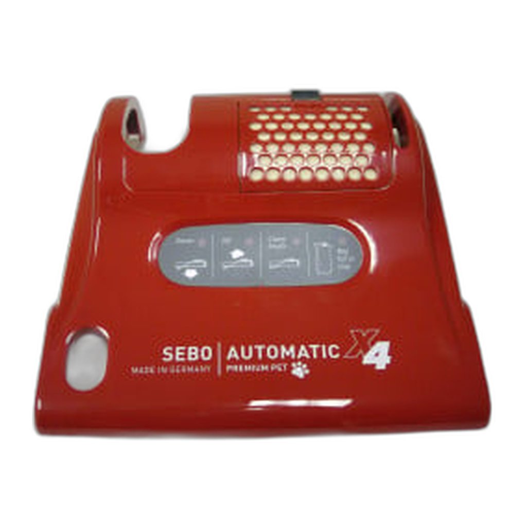 SEBO Complete Power Head Cover in Red for AUTOMATIC X4 Premium PET