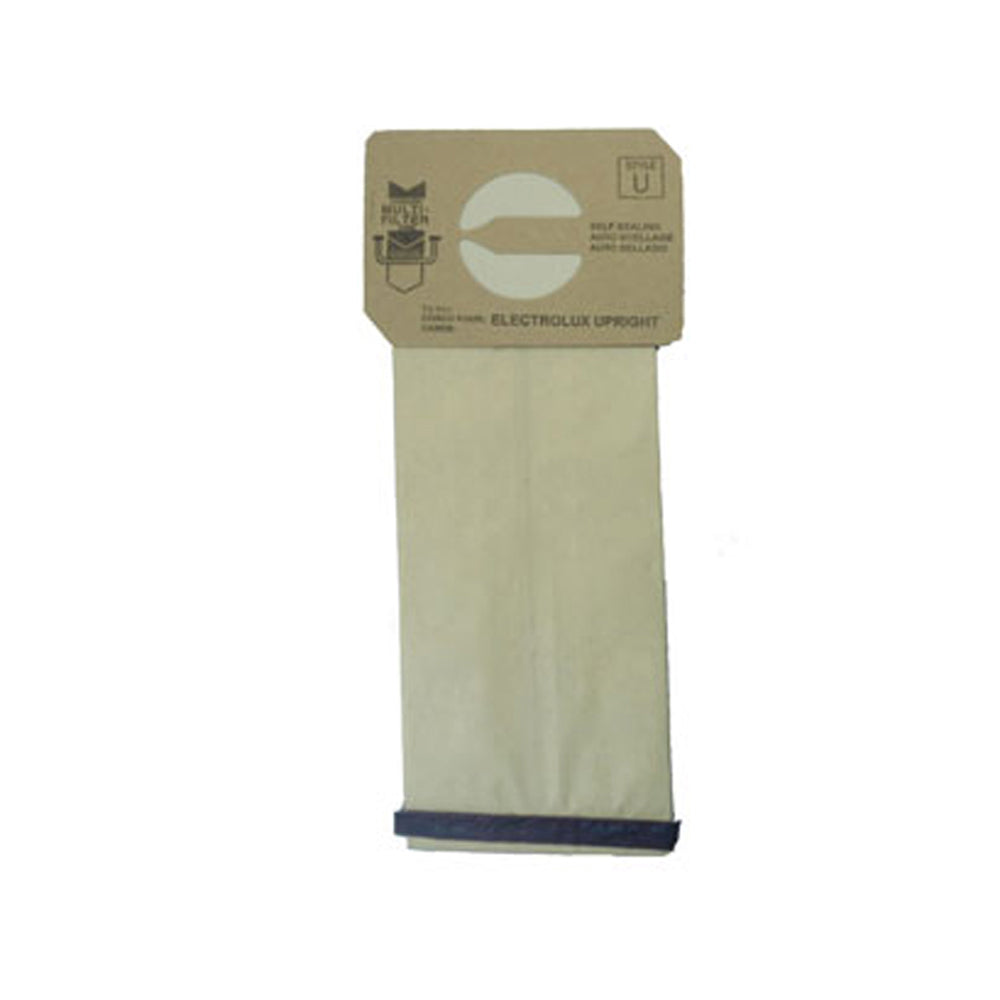138FPC Electrolux Style U Paper Bags, 100 Pack
