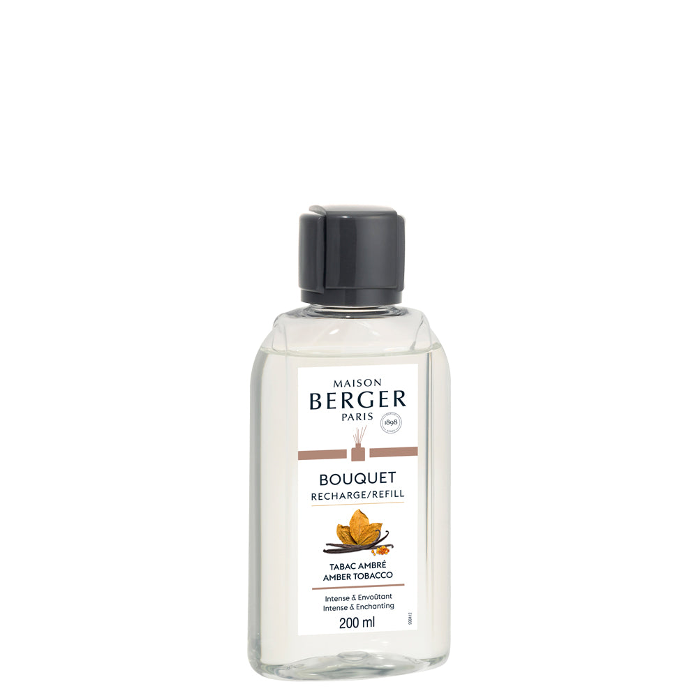 Maison Berger Amber Tobacco Reed Diffuser Refill – 200 mL