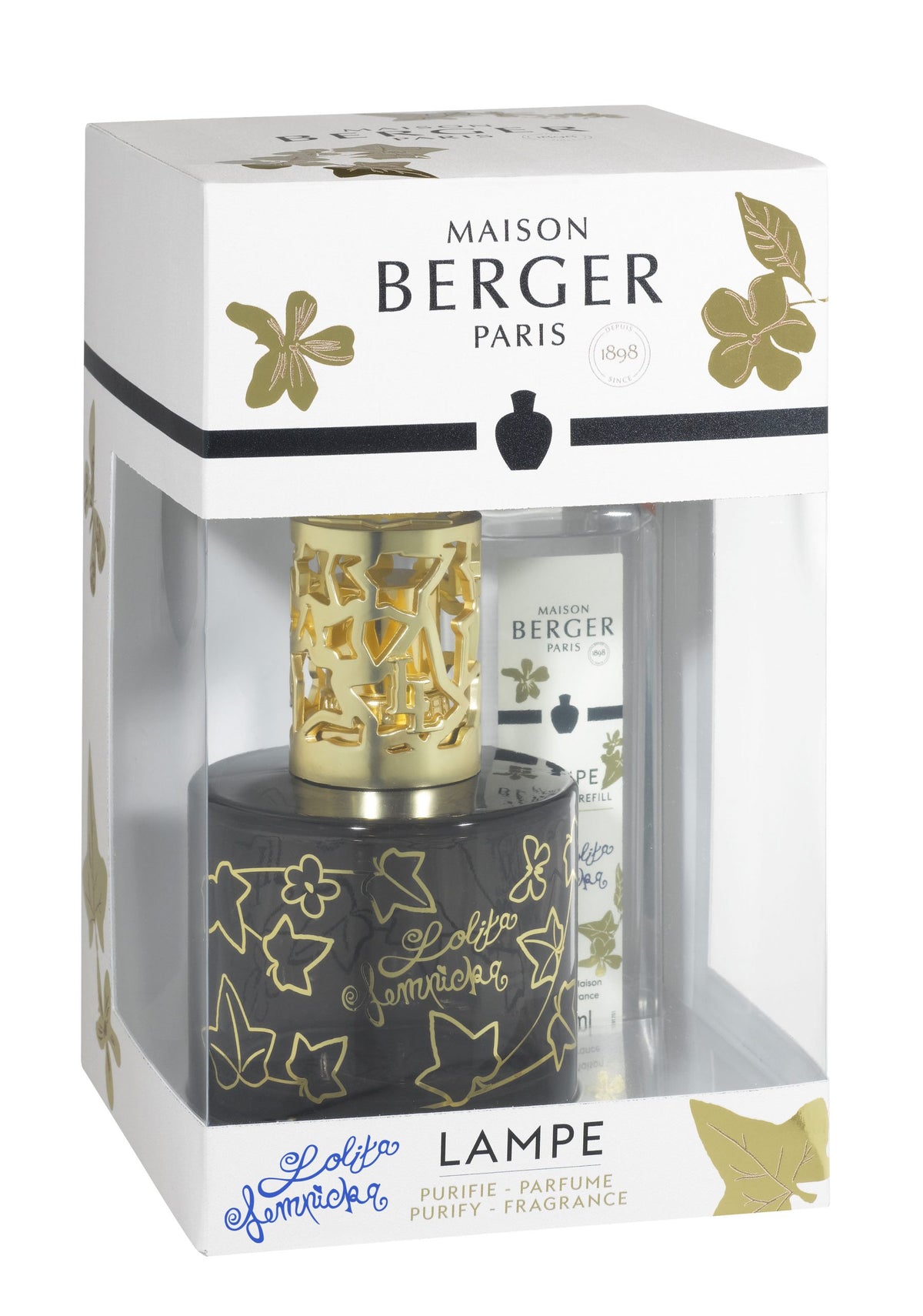 Maison Berger Lolita Lempicka Lamp Gift Set—Black