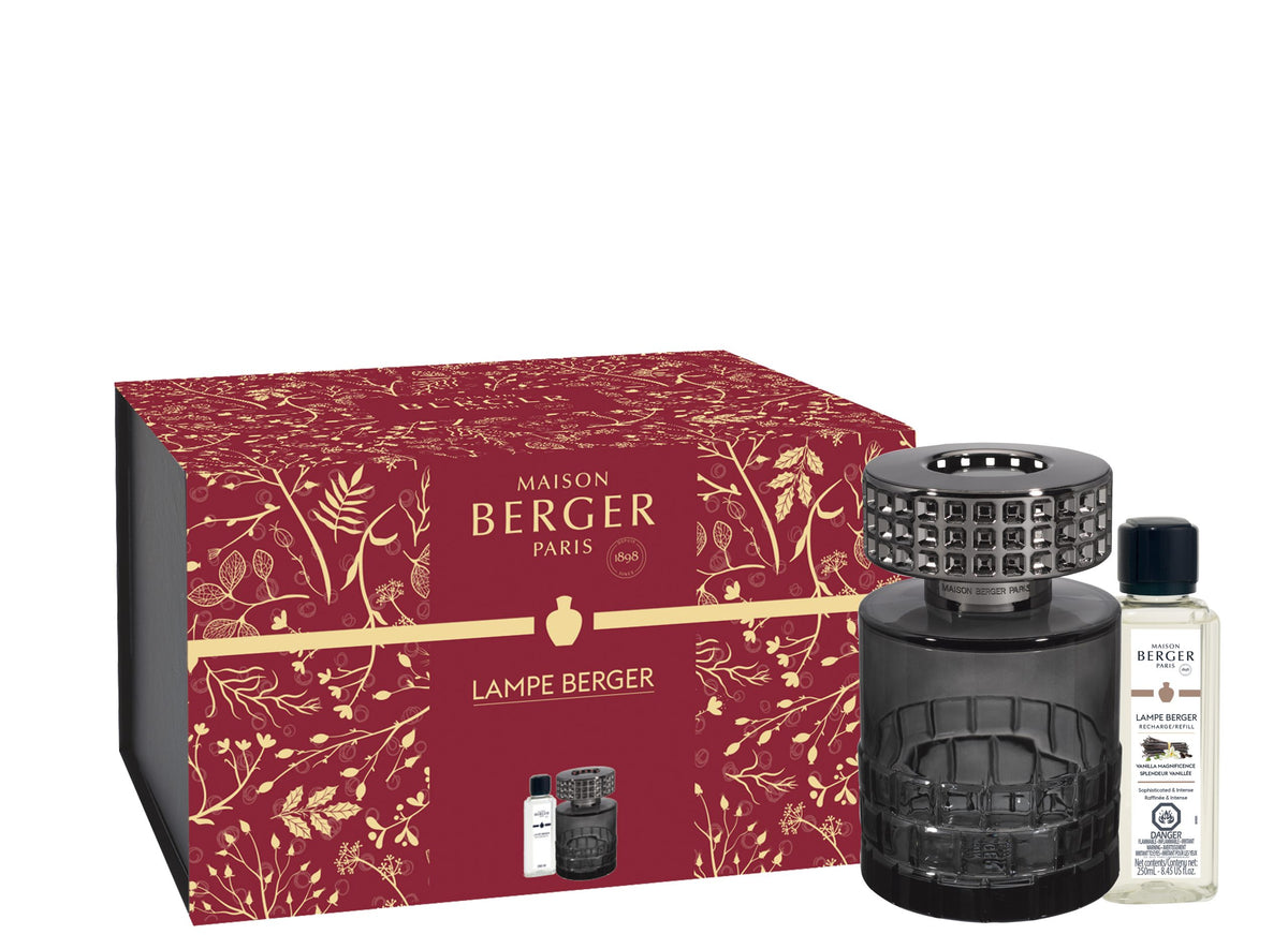 Maison Berger Celebration Black + 250 ml Vanilla Magnificence – Lamp Gift Set