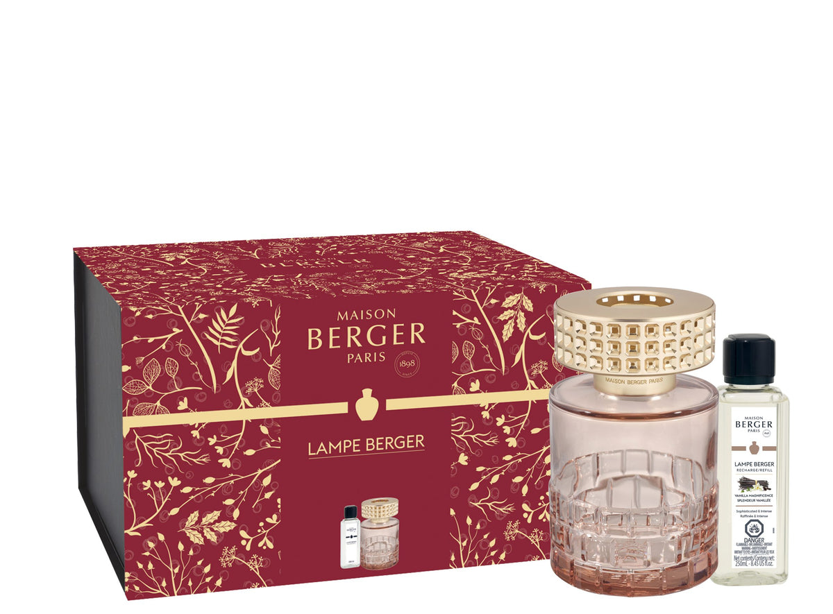 Maison Berger Celebration Beige + 250 ml Vanilla Magnificence – Lamp Gift Set