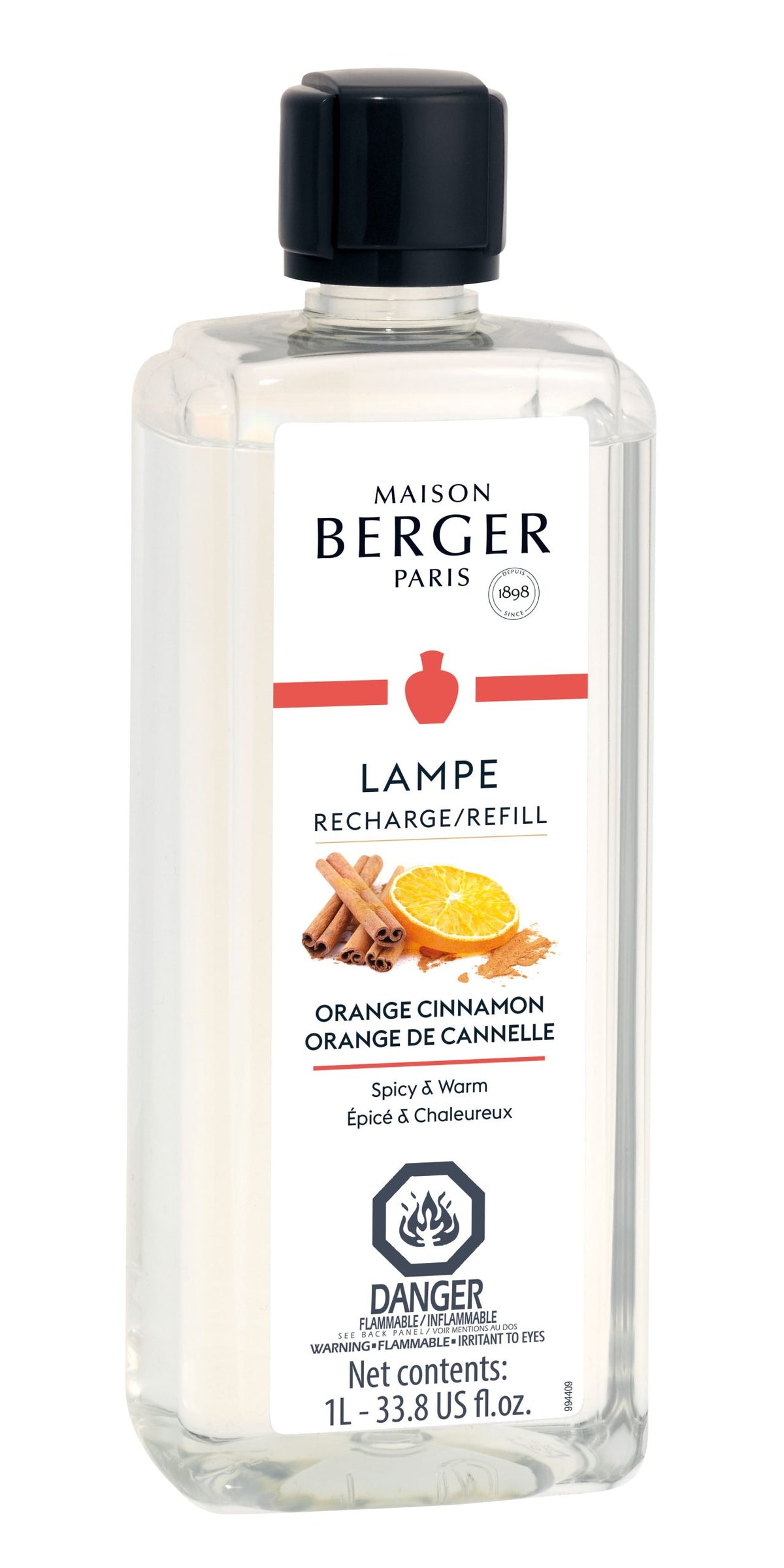 Maison Berger Orange Cinnamon Lamp Refill – 1 L
