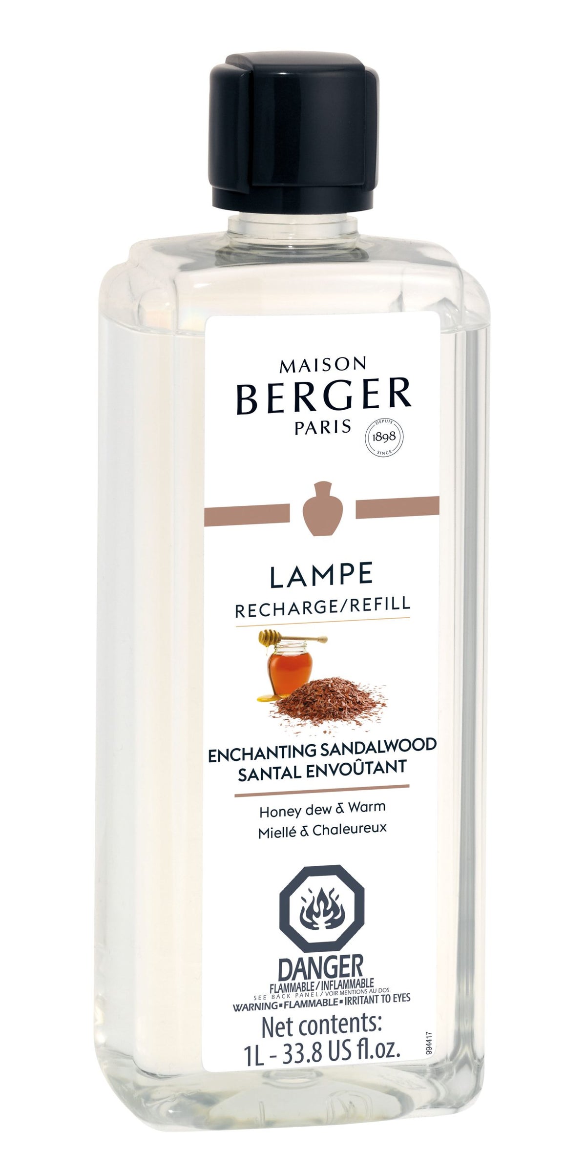 Maison Berger Enchanting Sandalwood Lamp Refill – 1 L