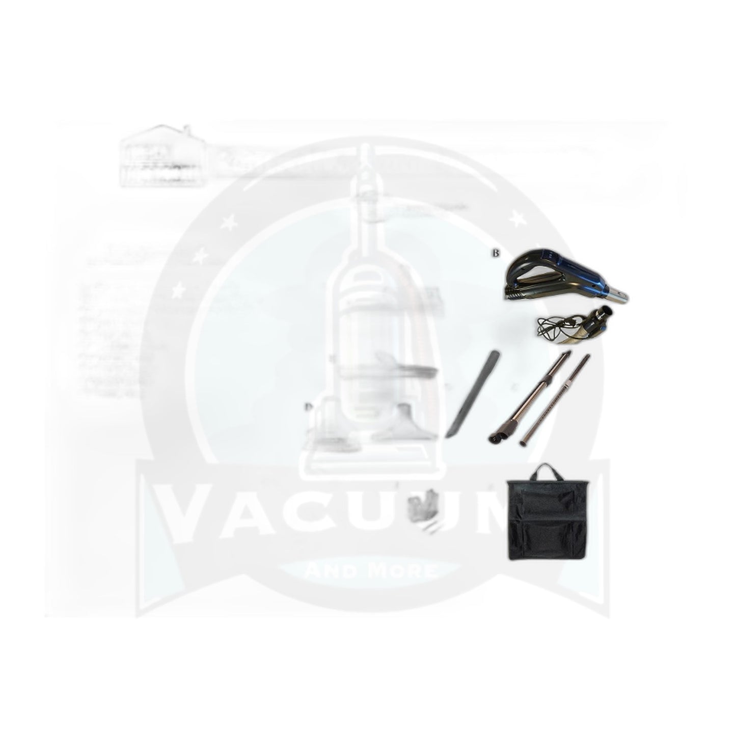 Clean Obsessed Complete SEBO Central Vac Kit, 30' Pigtail Hose, 15" Power Nozzle
