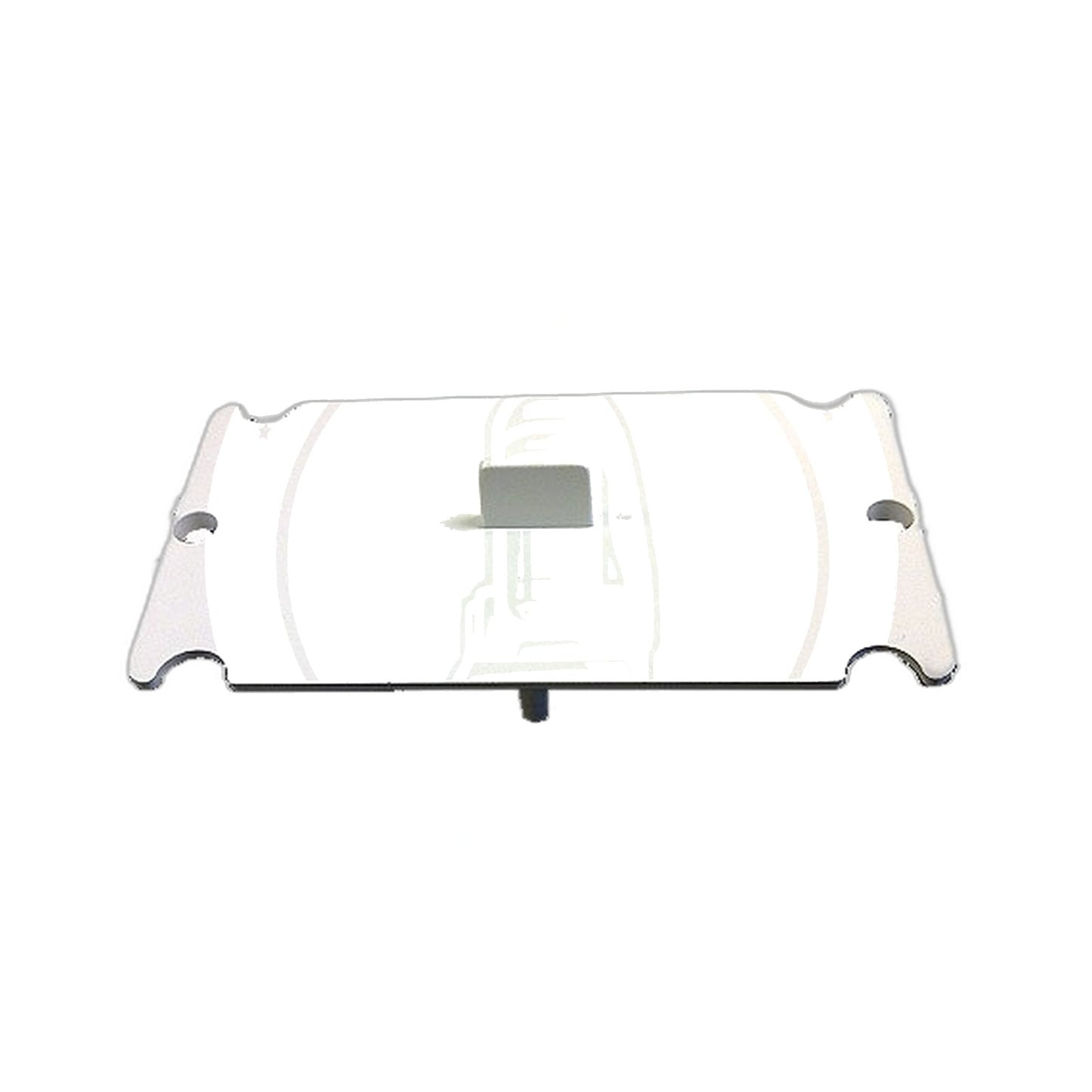 Plastiflex Universal Plaster Guard for Rectangular Mounting Plates, White