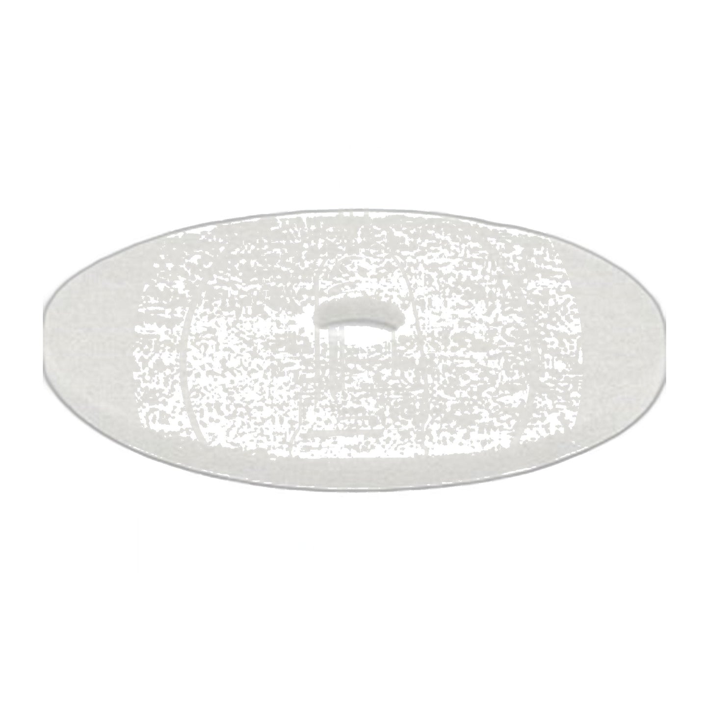 17" White Polishing Floor Pads - Box of 5 for Buffers