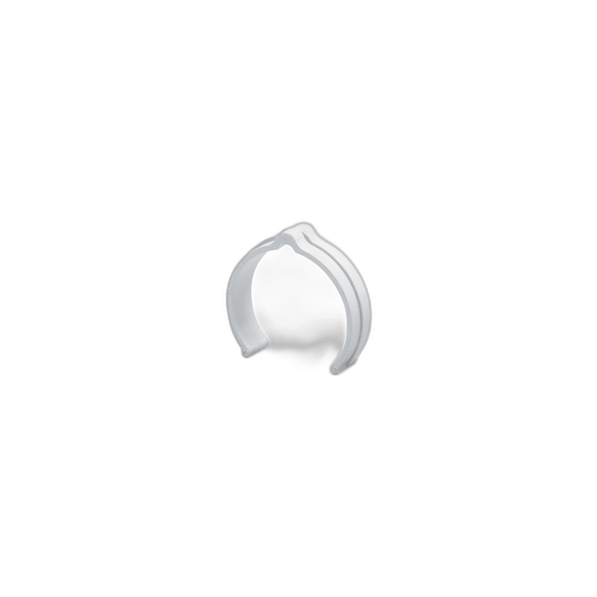 Vaculine Pipe Quick Clip for Low-Voltage Wire, White