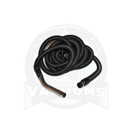 Central Vacuum Hose - 30 Foot Black with On/Off Switch Button