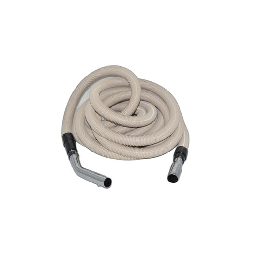 Nutone Central Vacuum Hose 30-Foot Non-Electric White with Button
