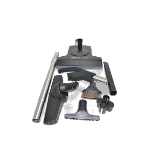 Hide-A-Hose T210 Central Vacuum Kit Black with Tools - No Hose