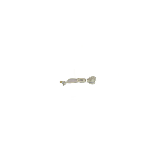 Central Vacuum 6 ft Electric Pigtail Cord - Female Receptacle to Wall Plug