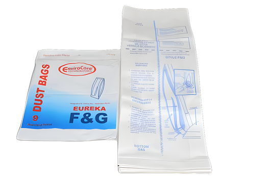 EnviroCare 216-9SW Style F&G Paper Bags, 9 Pack
