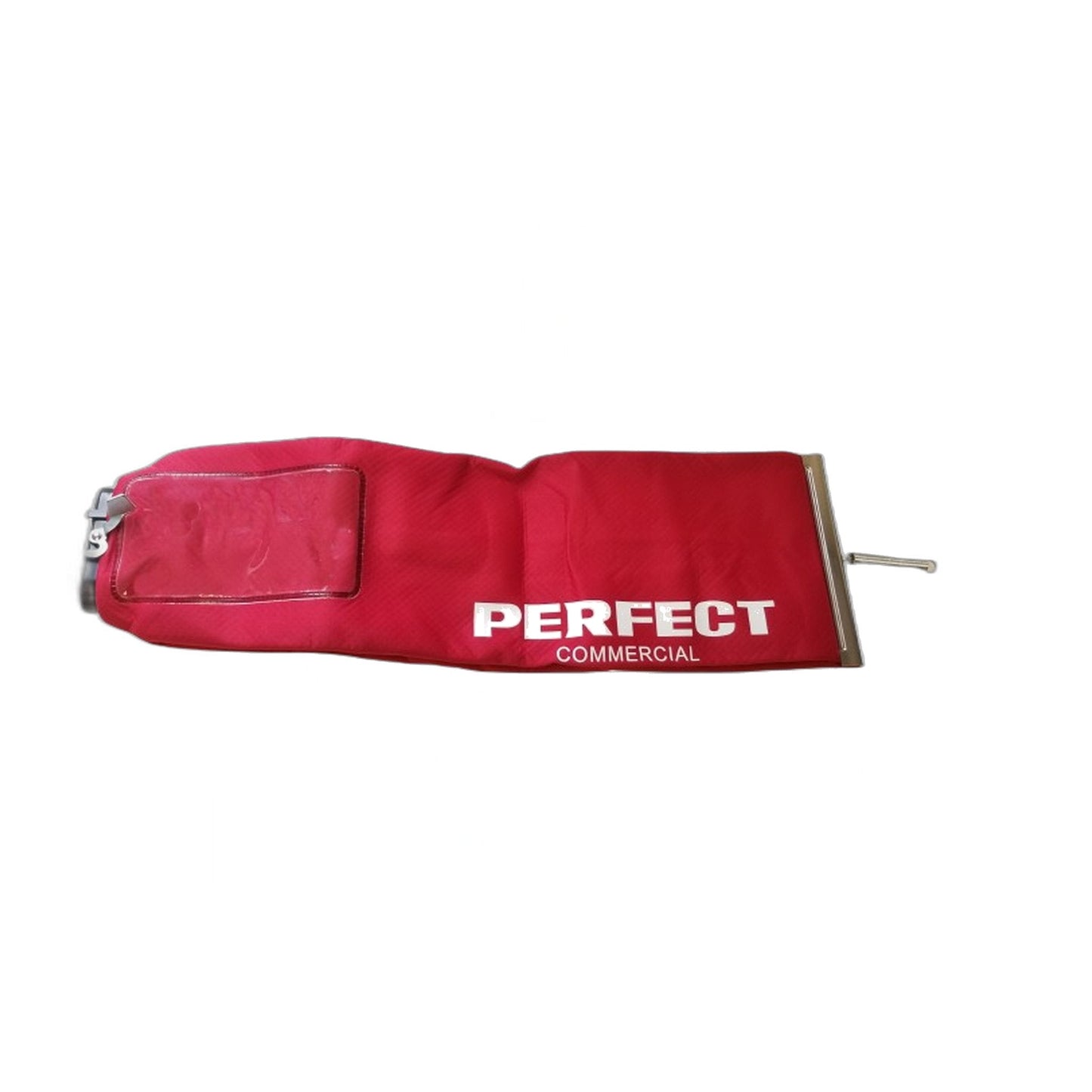 Red Commercial Shake-Out Bag for Sanitaire - Latch & Slide, No Zipper