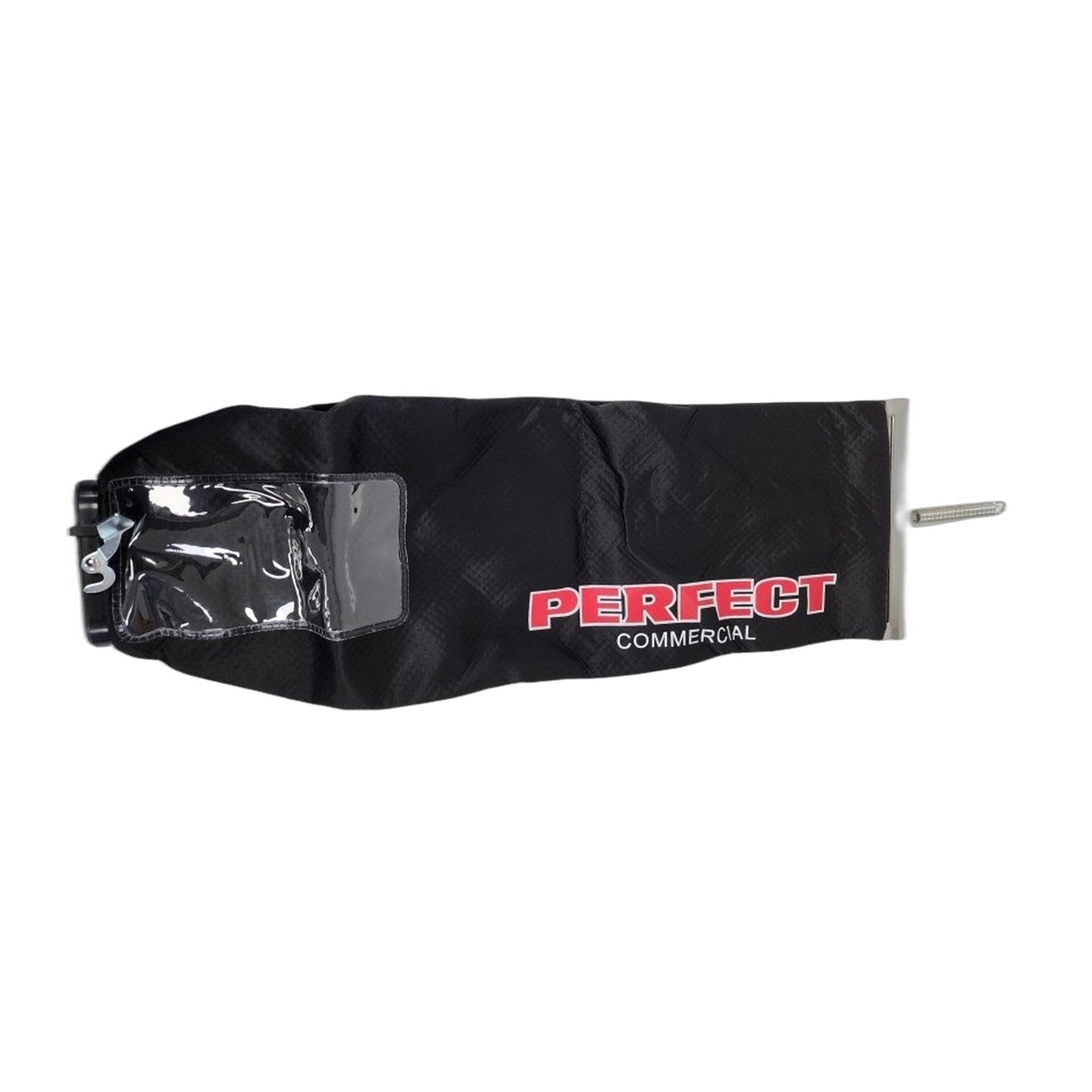 Perfect Dual Purpose Cloth Bag, Black - Shake-Out or Paper Bag, CH202 HEPA