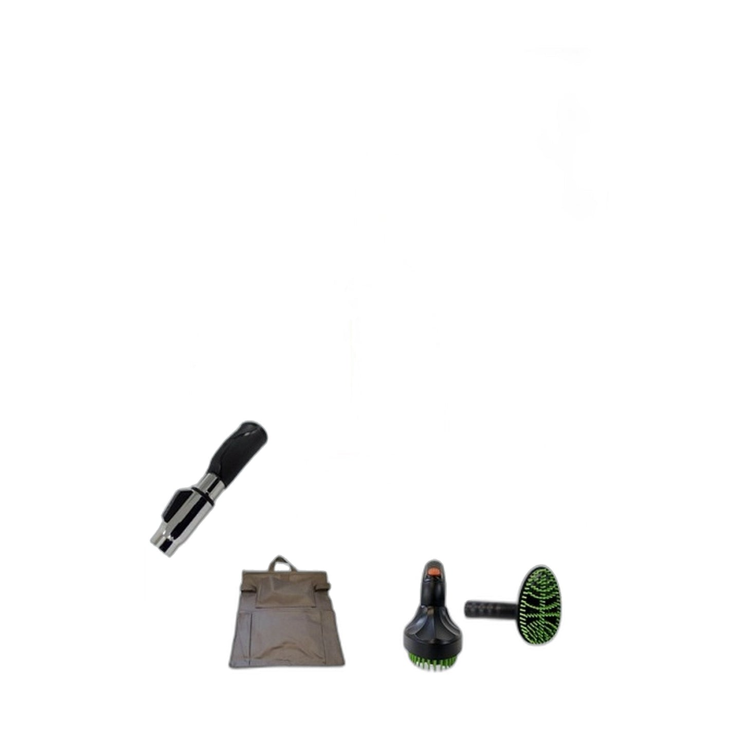 Hide-A-Hose Deluxe Pet Accessory Kit - 9-Piece Tools, Telescopic Chrome Wand & Caddy